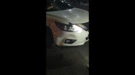 Drunk driver crashes car in Veracruz, Mexico