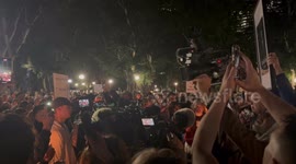 Charlie Kirk vigil, Sydney, Australia