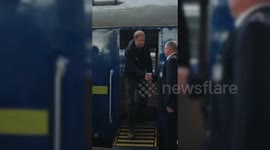 British Prince Harry arrives in Ukraine to meet with injured soldiers