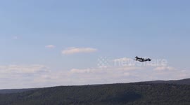 US: Airmen Soar In Dramatic 9/11 Tribute Over Fort Indiantown Gap