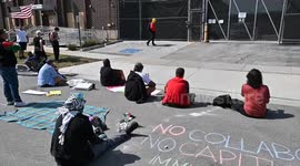 US: Protesters rally against Trump's immigration crackdown outside ICE facility near Chicago