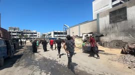 Airstrike by Israel targets building in Gaza City