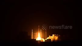 SpaceX Launches Indonesian Communications Satellite