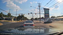 Dashcam Captures South Austin Car Accident