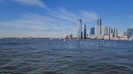 US: Vessels Sound Horns to Commemorate 9/11 Anniversary in New York City