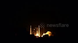 SpaceX Launches Indonesian Communications Satellite