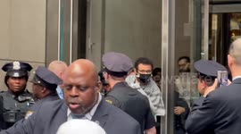 Extinction Rebellion protesters attack CBS headquarters over Trump links