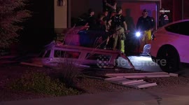 US, Phoenix: Buckeye Garage Fire