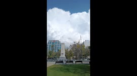 Severe Thunderstorm hits Regina September 12, 2025