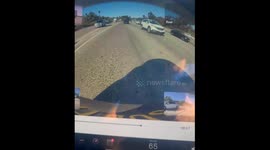 Car Crashes Into Tesla and Then Under Semi