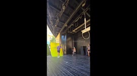 Acrobat trick goes wrong at skatepark in Istanbul, Turkey