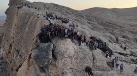 Syria: DRONE: Traditional Feast of the Cross celebrated in Damascus