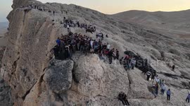 DRONE: Traditional Feast of the Cross celebrated in Damascus