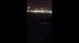 Strange glowing lights spotted over the sea in Salou, Spain (13 Sept 2025, 23:30)