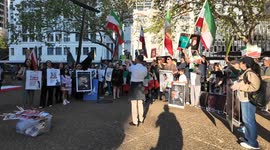 Woman Life Freedom 3rd anniversary rally in Sydney, Australia