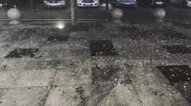 China: Sudden hailstorm hits Beijing