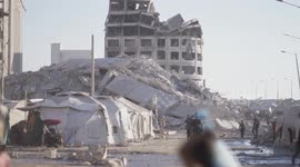 Israeli strikes devastate Gaza homes, leaving civilians facing survival crisis