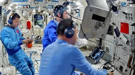 Chinese astronauts conduct experiments in neuroscience, botany aboard Tiangong Space Station