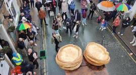 Competitors battle for crown at World Black Pudding Throwing Championships