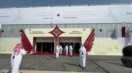 9th international hunting and falcons exhibition held in Doha