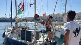 Vessels joining Global Sumud Flotilla set sail from Greece in solidarity with Palestine