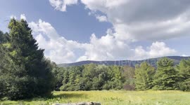 backyard on Highway 7 in Bennington Vermont
