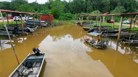 Malaysia: Sungai Timun, the destination for Blue  prawns, lobsters, (Blue Claw Shrimp).