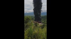 Worker killed and two others injured in asphalt oil explosion