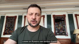 Zelenskyy claims ‘good results’ from Ukrainian forces in border area of Sumy region