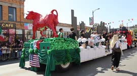 USA: 54th Annual 26th Street Mexican Independence Day Parade held in Chicago