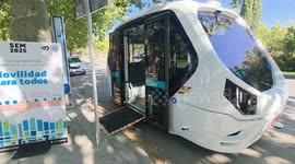 Spain launches first driverless electric bus project in Madrid