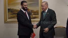 President Erdogan meets Syrian counterpart on sidelines of OIC-Arab League Summit in Doha
