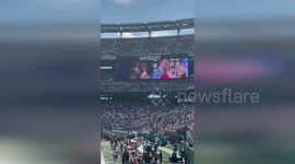 US: Crowd Honors Charlie Kirk With Stirring Tribute At NY Jets Game