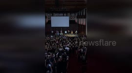 US: Vigil At Kennedy Center Honors Charlie Kirk After Assassination