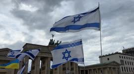 Germany: Pro-Israel Protest in Berlin