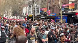 Australia: People Gather for ‘No Room For Racism’ rally in Melbourne