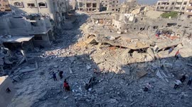 Israeli airstrikes on Gaza kill 38, including children