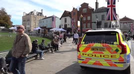 UK: Security tightened in UK's Windsor ahead of Trump’s visit