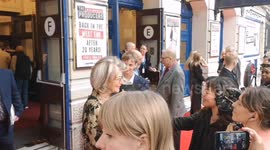 Maureen Lipman steps out for the first time with her new Husband, David Turner at the press night of The Producers