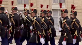 France: French President Macron meets Polish President Nawrocki at Elysee Palace