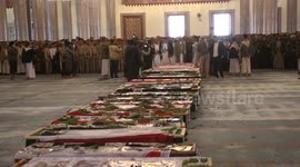 Funeral held in Yemen for 32 journalists killed in Israeli attacks
