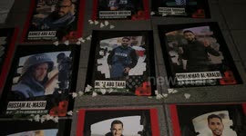 Vigil in Taipei commemorates Palestinians killed in Gaza war