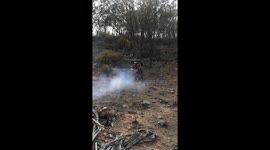 Buggy Rolls Over Backwards