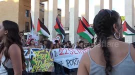 Thousands march in Rome to protest against Israeli genocide, occupation in Gaza