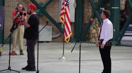 US, Bakersfield: Bakersfield Candlelight Vigil Commemorates Charlie Kirk With Sound On Tape Part 1