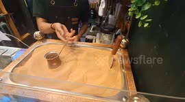 Tourist amazed to find Turkish coffee being sold in the Philippines