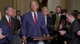 US Senate Leader urges Democrats to support stopgap bill to keep government open