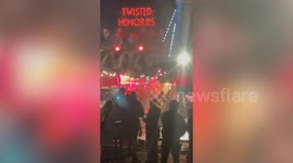 Video shows romantic kiss on set of latest DC Universe movie Clayface