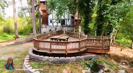 Medieval-inspired castle with its own moat and dungeon hits market for $900k