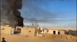 Israeli police stormed the unrecognized Arab village of Al-Serr in the Naqab region